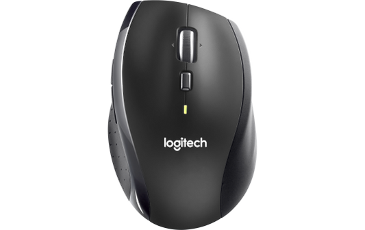 Maus Logitech ''M705'', 1000dpi, Laser, grau, kabellos