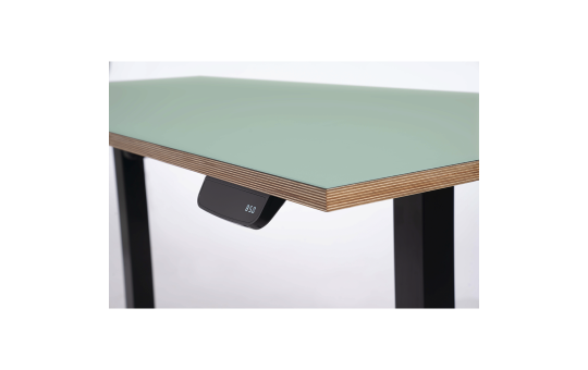 Schreibtisch imstande, Gestell business-b + Platte 140x80cm Aquavert