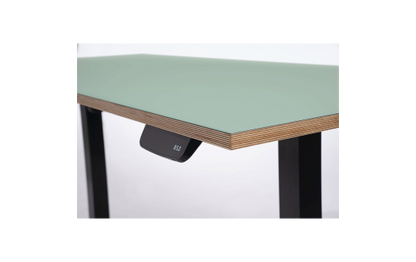 Schreibtisch imstande, Gestell business-b + Platte 140x80cm Aquavert