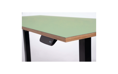 Schreibtisch imstande, Gestell business-b + Platte 120x60cm Pistazio