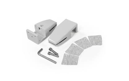 Clip für Trennwand imstande, weiß, 2er-Pack