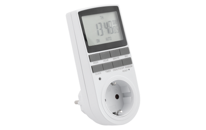 Digitale Zeitschaltuhr McPower ''WZ-10'' 10 Programme, 24Std Timer, 3680W