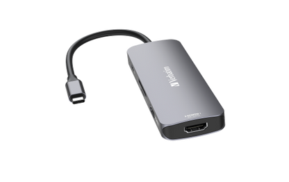 USB-C Pro 8-Port Multiport-Hub CMH-08,Verbatim,3x USB 3.2-A,USB 3.2-C,2x HDMI 4K