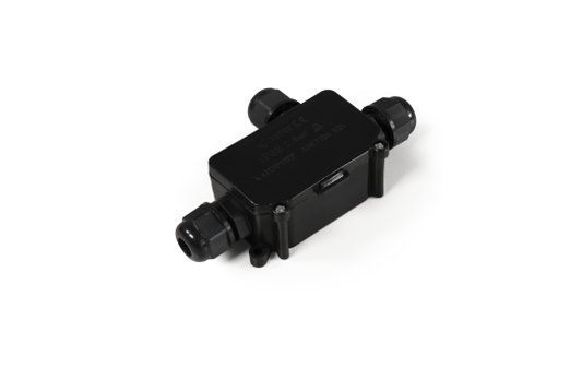 Abzweigdose McPower, 125x69x33mm, IP65, 1 Ein- und 2 Ausgänge