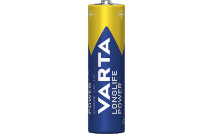 Mignon-Batterie VARTA ''Longlife Power'' Alkaline, Typ AA, LR06, 1,5V, 4er Pack