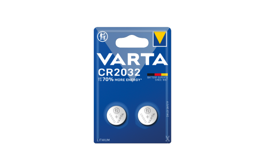 Batterie Lithium, VARTA, Knopfzelle, CR2032, 3V, Electronics, Retail Blister