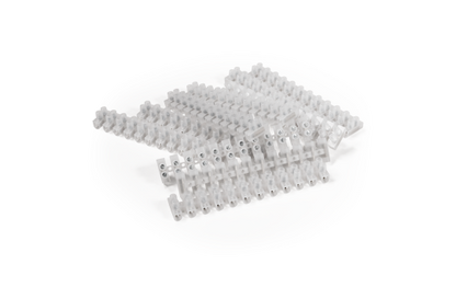 Lüsterklemme McPower, 12 Klemmen, 6,0mm², 10A, transparent, 10er-Pack