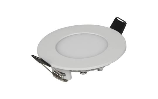 LED-Panel McShine ''LP-385RW'', 3W, 85mm-Ø, 306 lm, 3000K, warmweiß, Aluminium