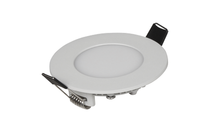 LED-Panel McShine ''LP-385RW'', 3W, 85mm-Ø, 306 lm, 3000K, warmweiß, Aluminium
