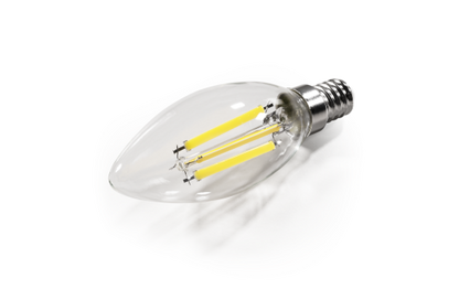 LED Filament Kerzenlampe McShine ''Filed'', 3000K, E14, 6W, 1055lm, 230V, warmweiß