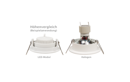 LED-Modul McShine ''MCOB'' 5W, 400 Lumen, 230V, 50x25mm, warmweiß, 3000K