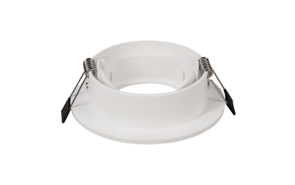 Einbaurahmen McShine ''DL-475'' rund, Ø90mm, schwenkbar, weiß