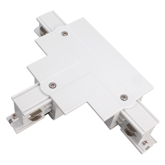Unterputz-Steckverbinder ''SPS'', 230V, IP20, 111x36x165mm, T links, weiß
