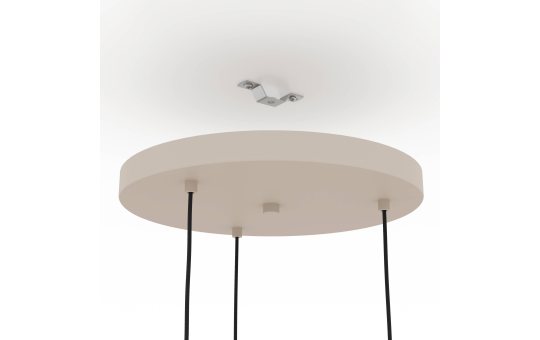 Hängeleuchte EGLO ''Romazzina'', E27, 3-flammig, Stahl, sandfarben, 110x46cm