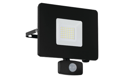 Wandleuchte EGLO ''Faedo 3'', LED, 31W, Alu, 5000K, 3400lm, mit Sensor
