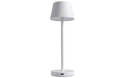LED-Tischleuchte ROLF KERN „Club Nano“ 21cm, weiß, Akku, dimmbar