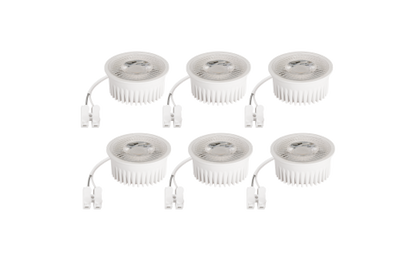 LED-Modul McShine ''MCOB'', 5W, 400lm, 230V, 50x25mm, 4000K, dimmbar, 6er-Pack