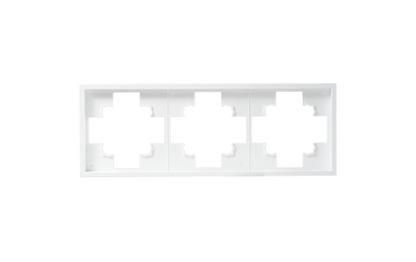Rahmen McPower ''Shallow'' 3-fach, weiß