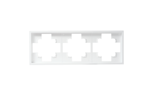 Rahmen McPower ''Shallow'' 3-fach, weiß