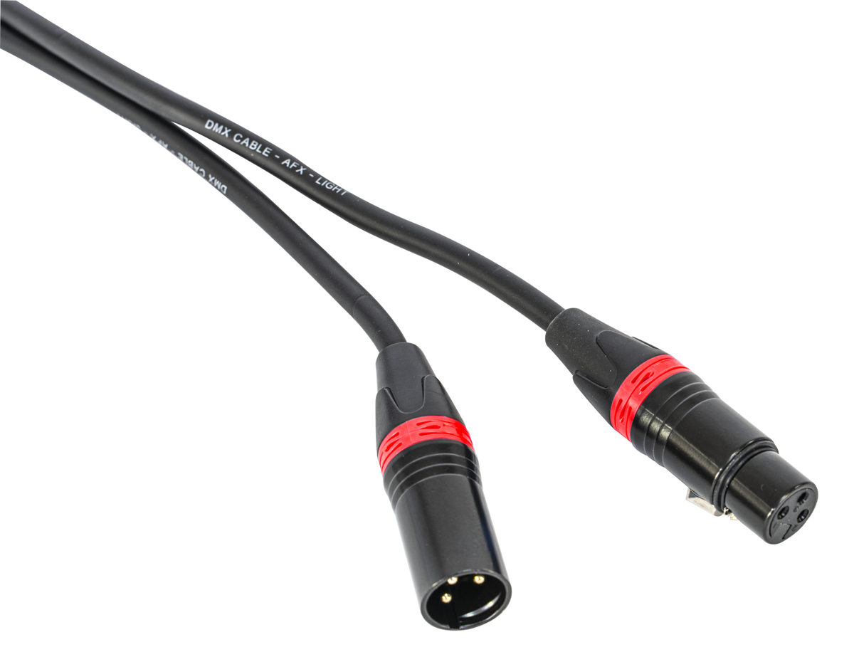 DMX Kabel ''DMX-XLRF-XLRM-10'' DMX Kabel Stecker/ Buchse, 10m