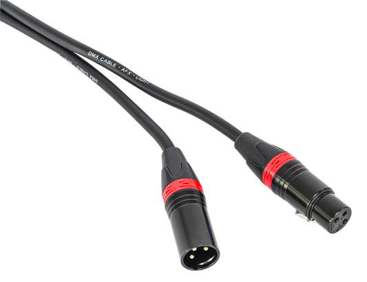 DMX Kabel ''DMX-XLRF-XLRM-10'' DMX Kabel Stecker/ Buchse, 10m