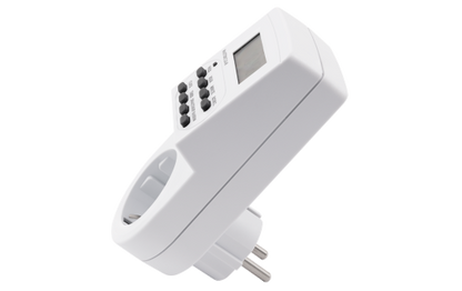 Digitale Zeitschaltuhr McPower ''AZ-62'' 2er-Pack, 10 Programme, 12/24Std Zyklus
