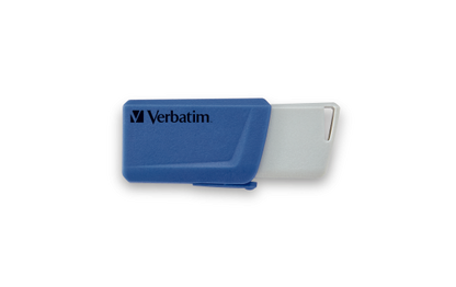 USB 3.2 Stick Verbatim ''Store 'n' Click'', 32GB, rot-blau, Typ-A, 2er-Pack