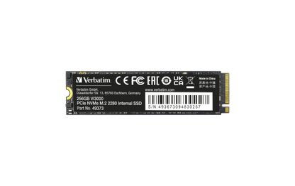 SSD 256GB Verbatim, PCIe 3.0, M.2 2280, NVMe, Vi3000