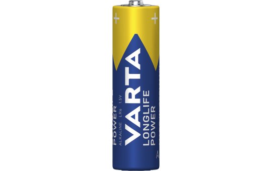 Mignon-Batterie VARTA ''Longlife Power'' Alkaline, Typ AA, LR06, 1,5V, 40er Pack