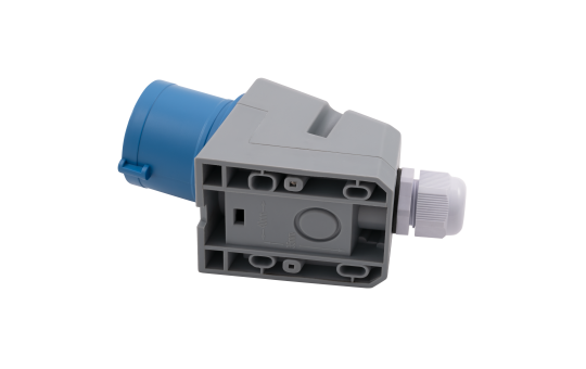 CEE-Stecker McPower, Wandmontage, IP44, 250V, 16A, 3-polig, IP44