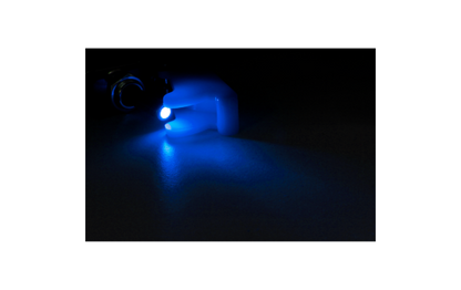 Kill-Switch McPower mit Schutzkappe und LED, 12V / 20A, blau