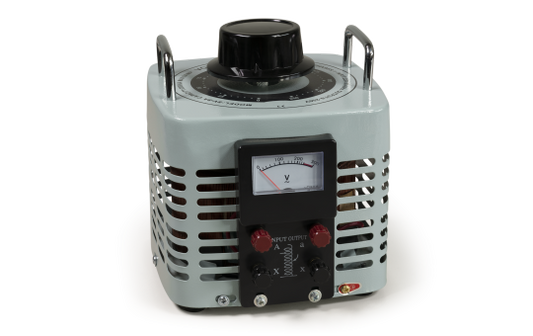 Ringkern-Stelltrafo McPower ''V-8000'', 0-250 V, 8 A, 2.000 W, NICHT galvanisch getrennt