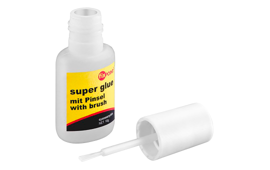 Superkleber ''SK-10B'' 10g Flasche mit Pinsel Blister