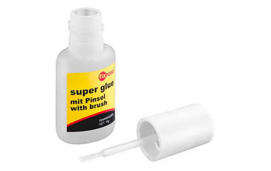 Superkleber ''SK-10B'' 10g Flasche mit Pinsel Blister
