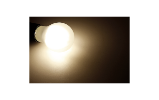 LED Filament Glühlampe McShine ''Filed'', E27, 7W, 820 lm, warmweiß, dimmbar, matt