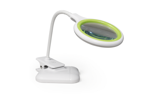 Lupenleuchte McShine ''LL-52'', 36 LEDs, Tisch- und Klemmleuchte, dimmbar, Kunststoff