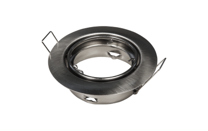 Einbauleuchten-Set McShine, 5xRahmen, 5xLED-Strahler, 5W, 400lm, 230V, Edelstahl