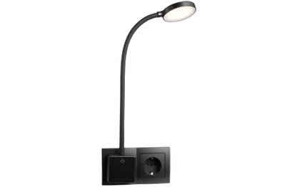 LED-Steckdosenleuchte EINLICHT ''Halo'' 3,3W, 438lm, step-dimmbar, warmweiß