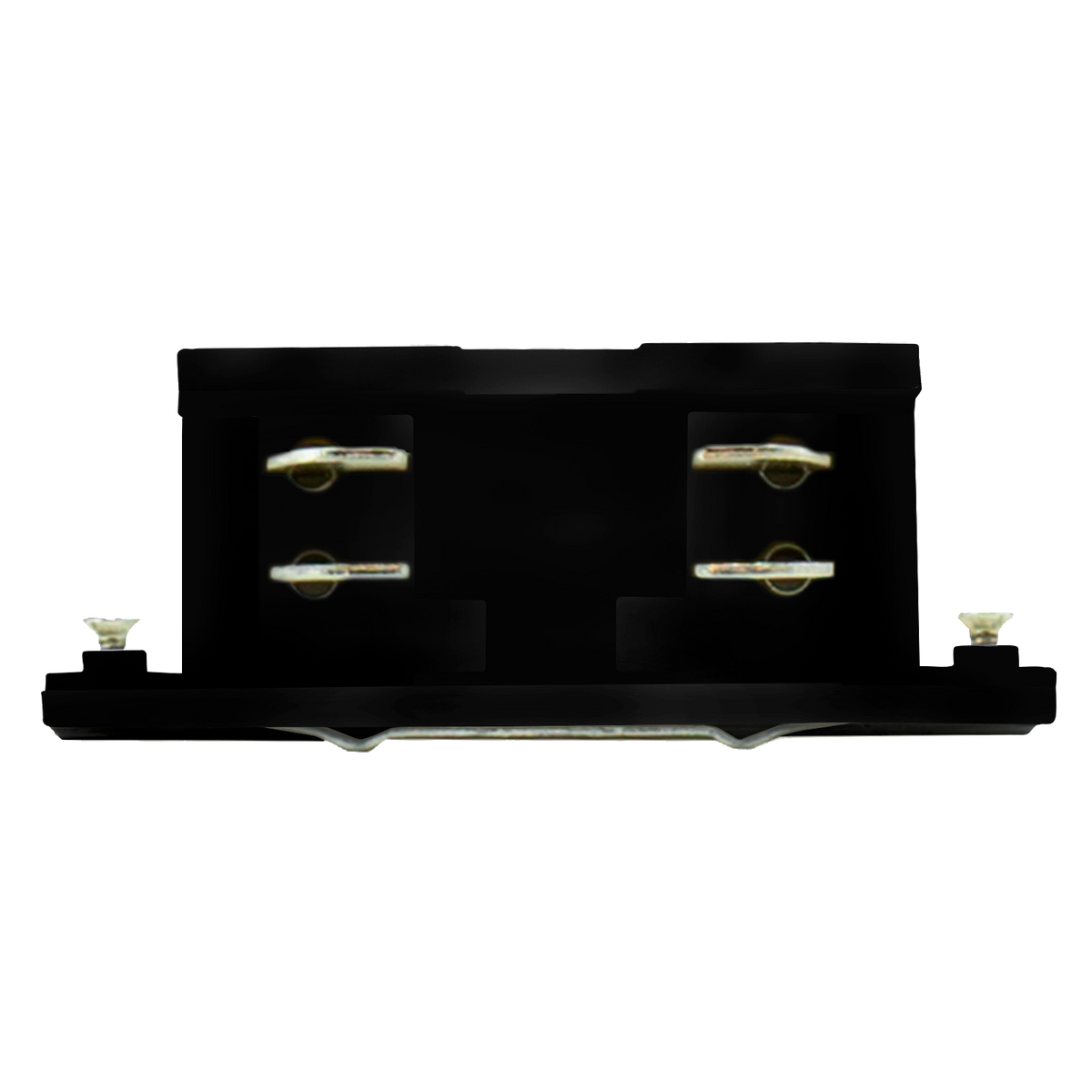 Unterputz-Steckverbinder ''SPS'', 230V, IP20, 24x27x70mm, gerade, schwarz