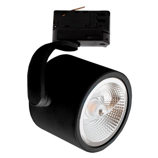 GU10 Strahler ''MADARA AR111'', 250V, IP20, Aluminium, schwarz