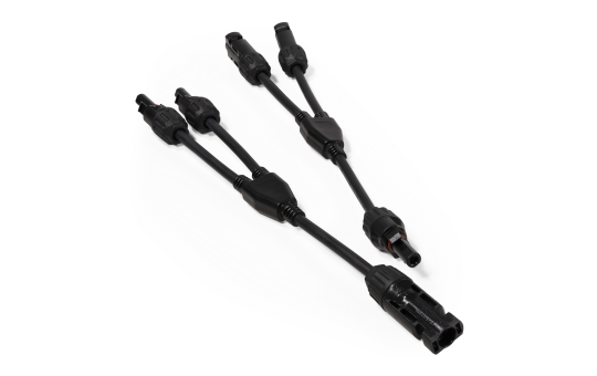 Y-Stecker-Adapterkabel McShine, für Solarkabel, IP67, 2er-Set