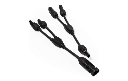Y-Stecker-Adapterkabel McShine, für Solarkabel, IP67, 2er-Set