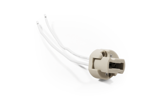 Lampenfassung McShine, G9, rund, für Hochvoltlampen, max. 230V/75W