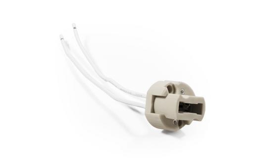 Lampenfassung McShine, G9, rund, für Hochvoltlampen, max. 230V/75W