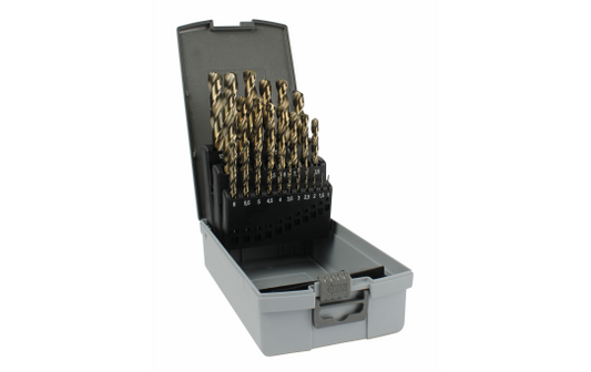 HSS-E Co5 Spezialbohrersatz, 1,0 - 13,0mm, 25-teilig