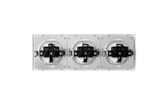 Steckdosen Set McPower Flair ''Beginner 3S'' 4-teilig, weiß