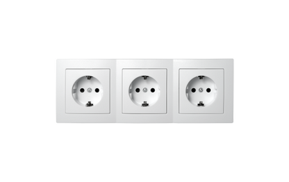Steckdosen Set McPower Flair ''Beginner 3S'' 4-teilig, weiß