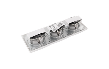 Steckdosen Set McPower Flair ''Beginner 3S'' 4-teilig, weiß