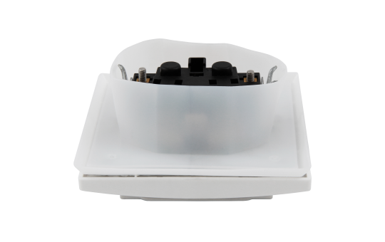 Schutzkontakt-Steckdose McPower ''Flair'', 250V~/16A, UP, IP44, weiß, 3er-Pack