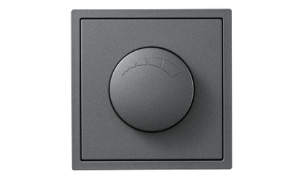 LED-Dimmer für elektronische Trafos McPower ''Shallow'' 250V~/300W, anthrazit